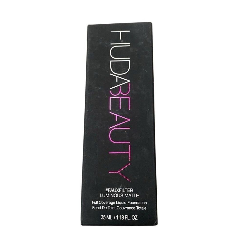 Huda Beauty #FauxFilter Luminous Matte Foundation Peaches N’Cream 245B 1.18 fl